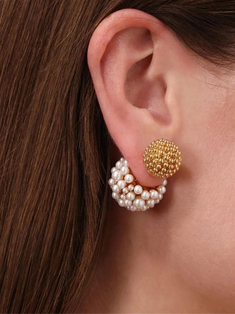 ZIMMERMANN Dandelion pearl earrings - Gold - zdjęcie produktu nr 2