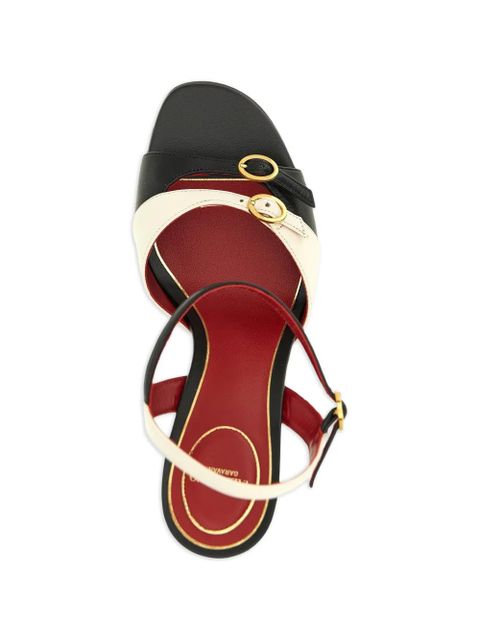 Valentino Garavani two-tone platform sandals - Neutrals