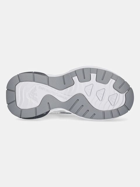 Emporio Armani sneakersy damskie kolor srebrny X3X238 XR388 00520