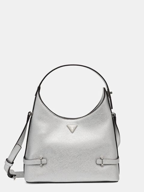 Guess torebka ROSALBA kolor srebrny HWMY96 57010 - zdjęcie produktu nr 1