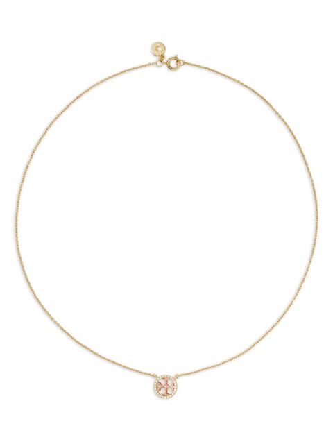 Tory Burch Miller pavé pendant necklace - Gold - zdjęcie produktu nr 1