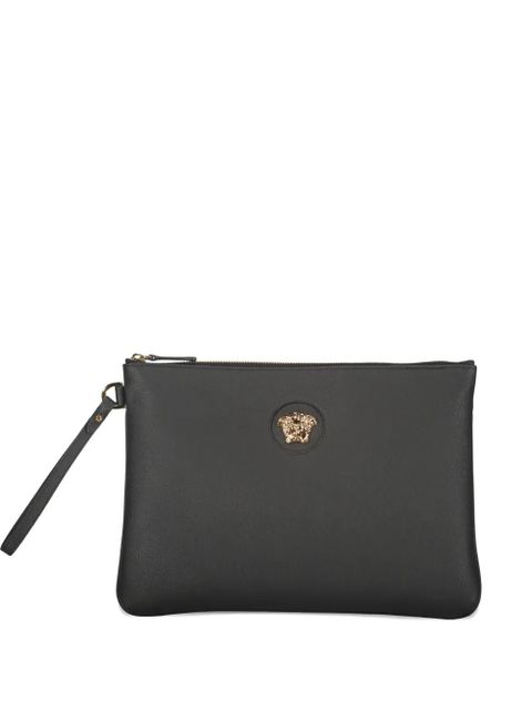 Versace Medusa Head-embellishment clutch bag - Black - zdjęcie produktu nr 1