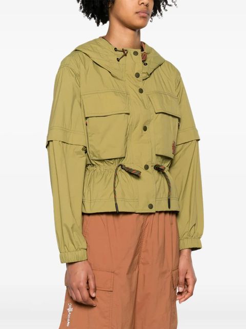 Moncler Grenoble Limosee hooded ripstop jacket - Green