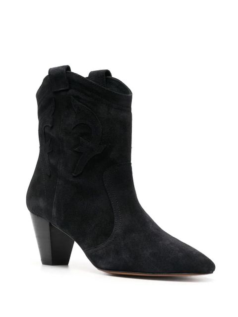 Ba&Sh Casey suede cowboy boots - Black - zdjęcie produktu nr 2