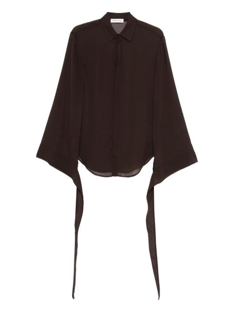 The Frankie Shop wide-sleeve Shirt - Brown - zdjęcie produktu nr 1