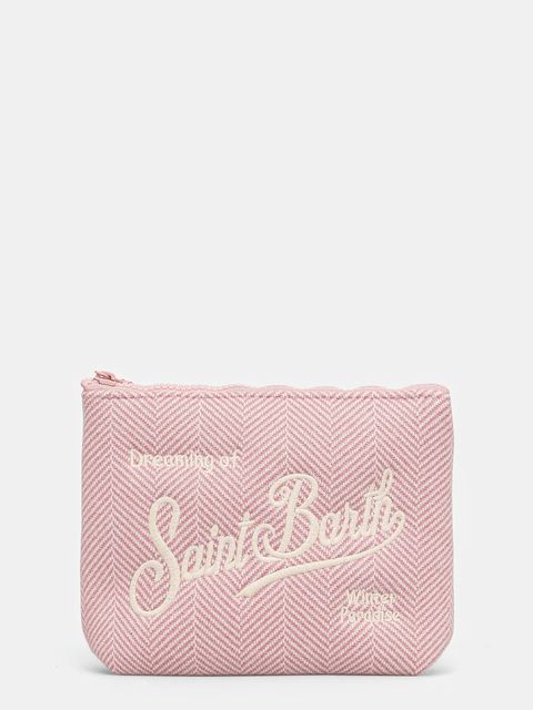 MC2 Saint Barth kosmetyczka kolor różowy ALI0022 - zdjęcie produktu nr 1