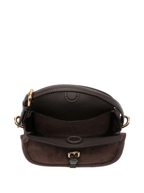 ETRO small buckle-fastening suede shoulder bag - Brown - zdjęcie produktu nr 2