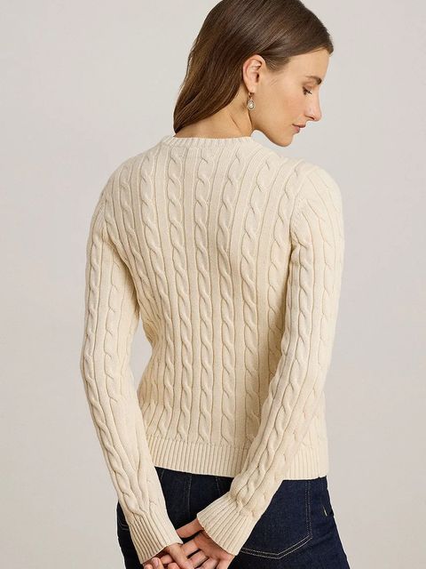 Lauren Ralph Lauren sweter bawełniany - zdjęcie produktu nr 1