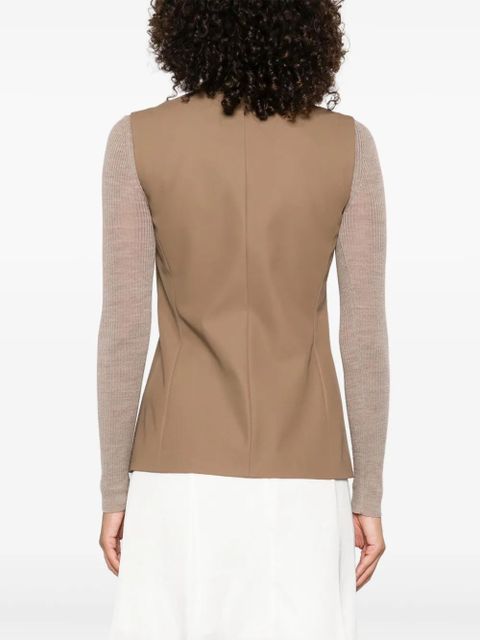 Max Mara Reno vest - Brown