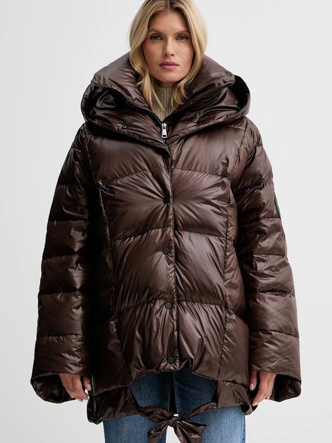 MMC STUDIO kurtka puchowa kolor brązowy zimowa OLORO.JACKET - zdjęcie produktu nr 1