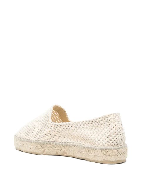 Manebi crochet espadrilles - Neutrals