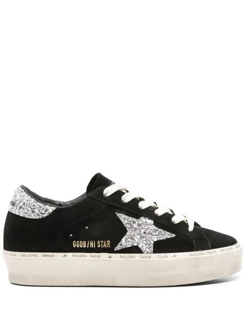 Golden Goose Hi Star suede sneakers - Black - zdjęcie produktu nr 1
