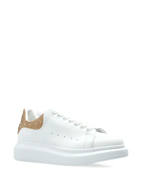 Alexander McQueen Oversized leather sneakers - White - zdjęcie produktu nr 2