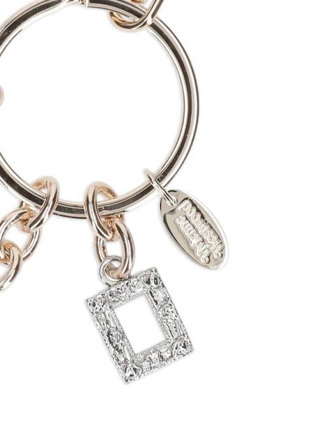 Vivienne Westwood multi-charm keyring - Pink