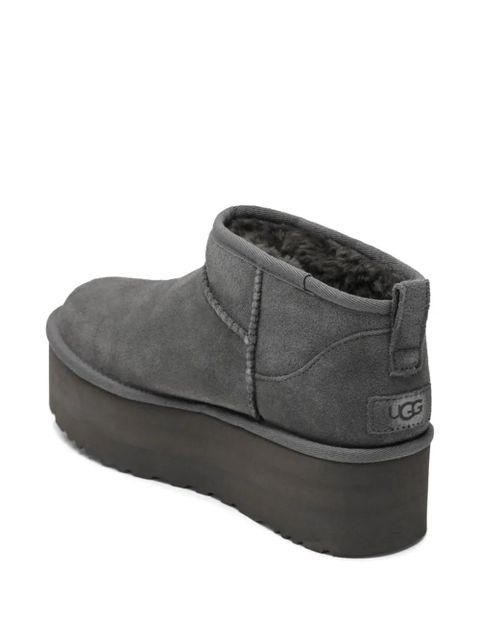 UGG Ultra Mini platform ankle boots - Grey - zdjęcie produktu nr 2