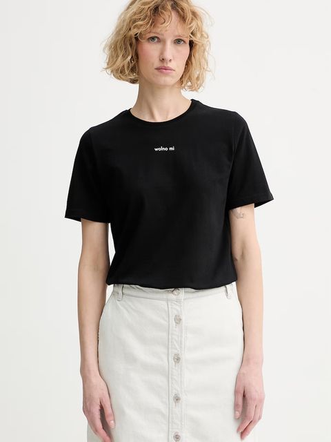 Muuv. T-shirt damski bawełniany WOLNO MI - zdjęcie produktu nr 2