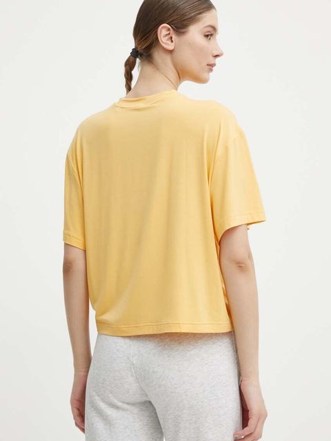 adidas t-shirt damski kolor żółty IS0664