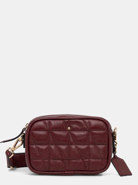 Geox torebka skórzana NARCISIA kolor bordowy D45K2A 00046 - zdjęcie produktu nr 1