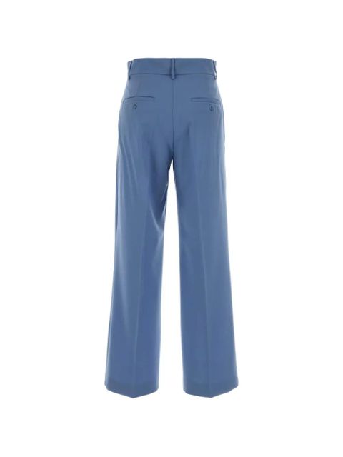 Weekend Max Mara Visivo wool trousers - Blue - zdjęcie produktu nr 2