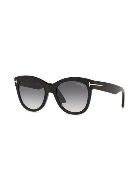 TOM FORD Eyewear square tinted sunglasses - Black - zdjęcie produktu nr 2