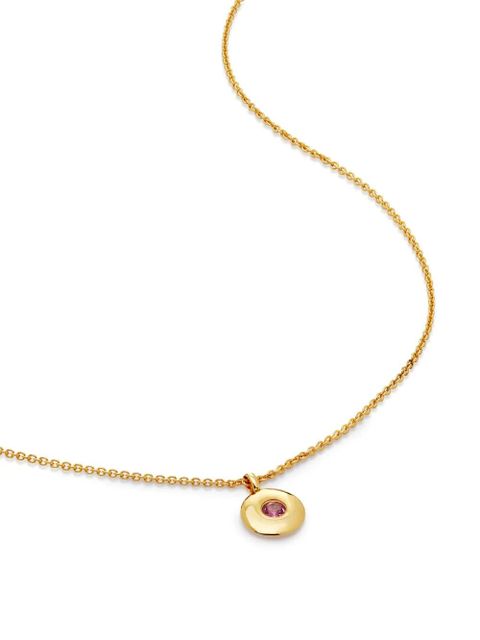 Monica Vinader October Birthstone necklace - Gold - zdjęcie produktu nr 1