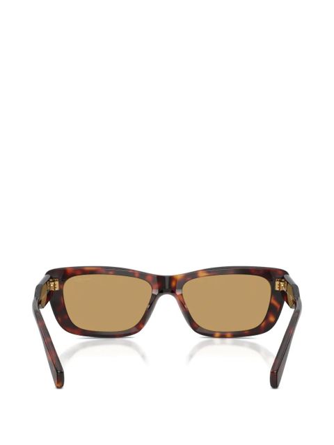 Miu Miu Eyewear rectangle-frame sunglasses - Brown