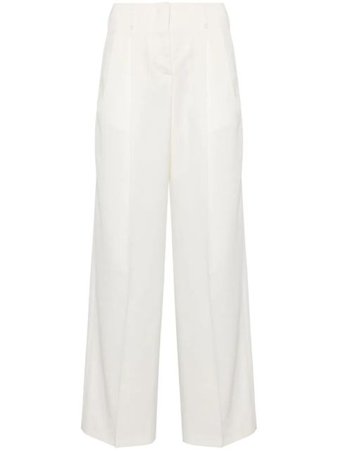 Golden Goose pleated wide-leg trousers - Neutrals - zdjęcie produktu nr 1