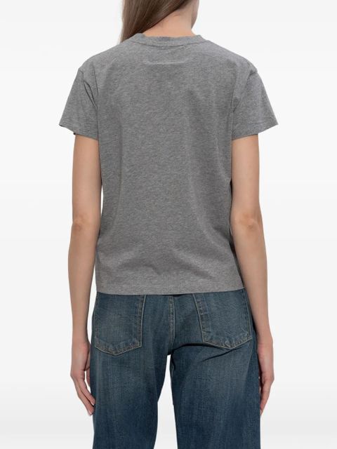 MM6 Maison Margiela patch cotton T-Shirt - Grey