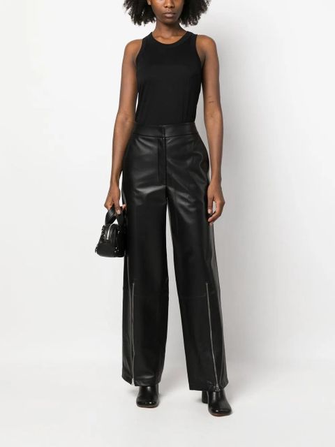 LouLou de Saison round-neck sleeveless tank top - Black - zdjęcie produktu nr 2