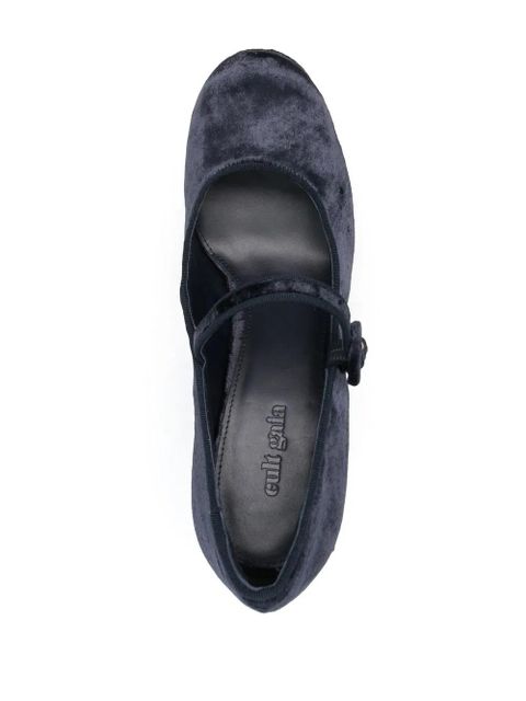 Cult Gaia Angelou 150mm platform pumps - Blue