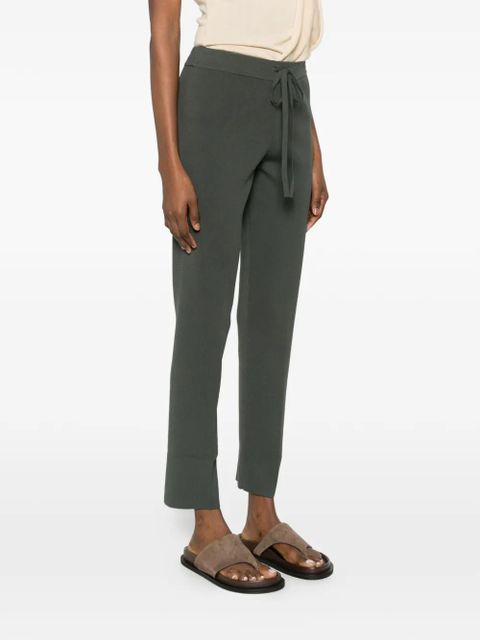 TWINSET drawstring track pants - Green