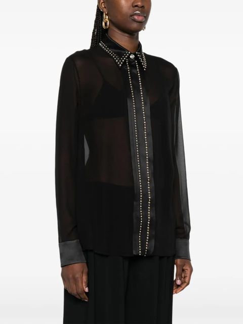 Versace studded shirt - Black
