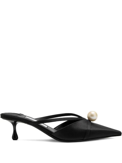 Jimmy Choo 50mm Sana mules - Black - zdjęcie produktu nr 1