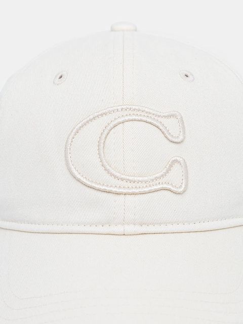 Coach czapka z daszkiem bawełniana - zdjęcie produktu nr 2