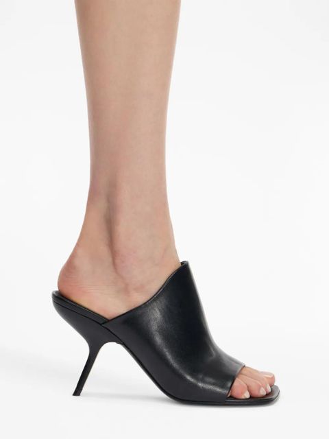 Ferragamo 85mm open-toe slide sandals - Black