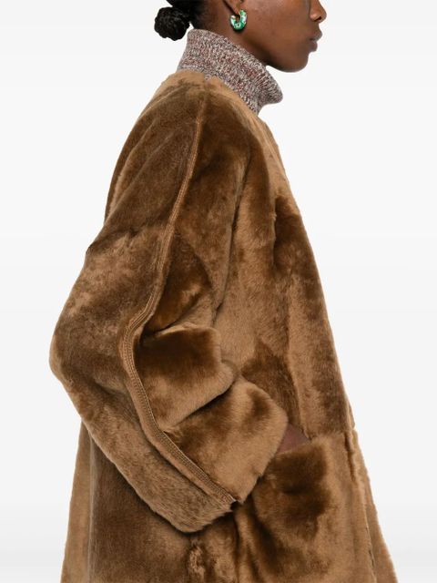 Max Mara Santos reversible jacket - Brown