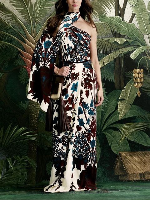 Johanna Ortiz Royal Garden midi dress - Neutrals - zdjęcie produktu nr 2