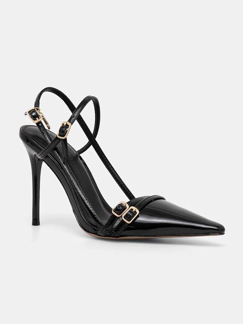 Steve Madden szpilki skórzane Deagan kolor czarny 11003884 - zdjęcie produktu nr 1