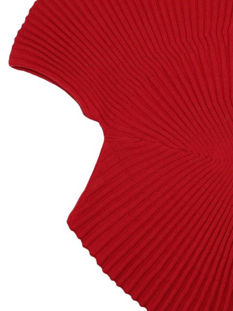 Cult Gaia Annemie ribbed top - Red - zdjęcie produktu nr 2