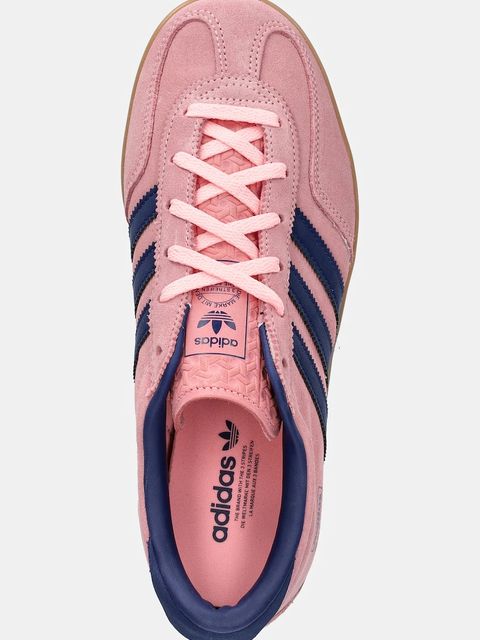 adidas Originals sneakersy zamszowe Gazelle Stack W damskie kolor różowy JS3926