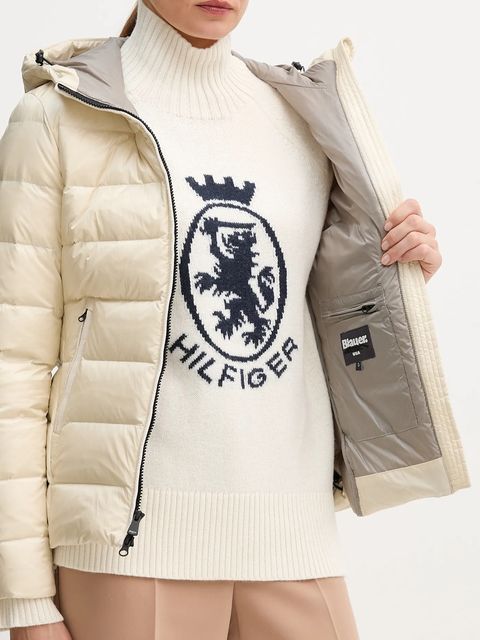 Blauer kurtka puchowa CHARME kolor szary zimowa BLDC03100