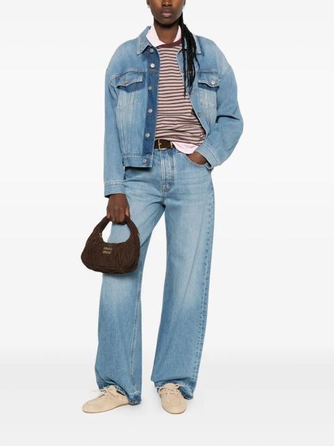 Miu Miu Wander matelassé suede tote bag - Brown - zdjęcie produktu nr 2