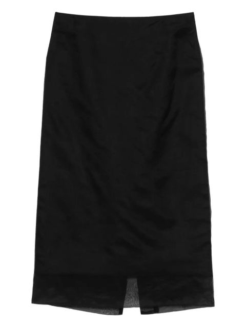 Sportmax slit skirt - Black - zdjęcie produktu nr 1