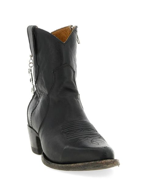 Comme Des Garçons x Mexicana logo-charm boots - Black - zdjęcie produktu nr 2