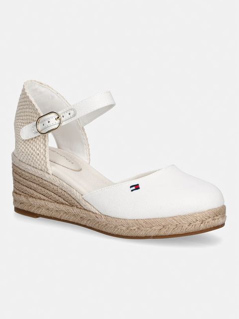 Tommy Hilfiger espadryle damskie MID WEDGE ESPAD CLOSED TOE - zdjęcie produktu nr 2