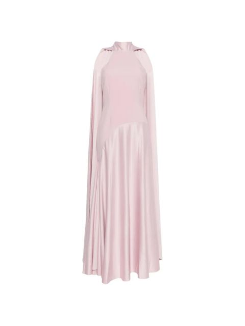 Solace London Cece cape maxi dress - Pink - zdjęcie produktu nr 1