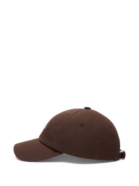 Jacquemus The Gadjo baseball cap - Brown - zdjęcie produktu nr 2