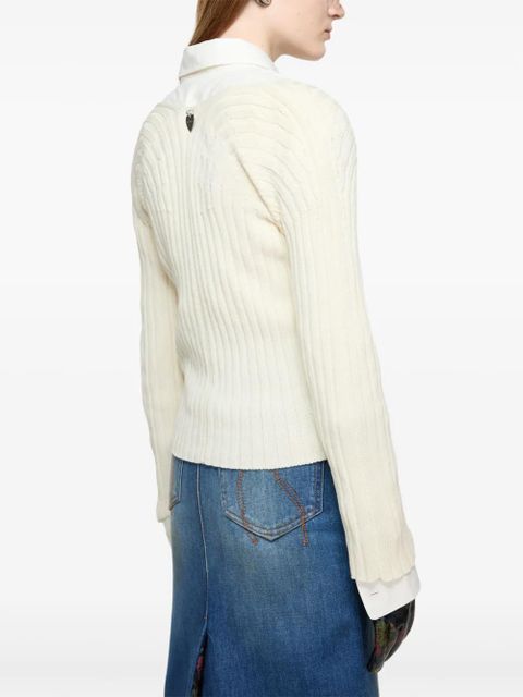 Acne Studios cotton cardigan - Neutrals