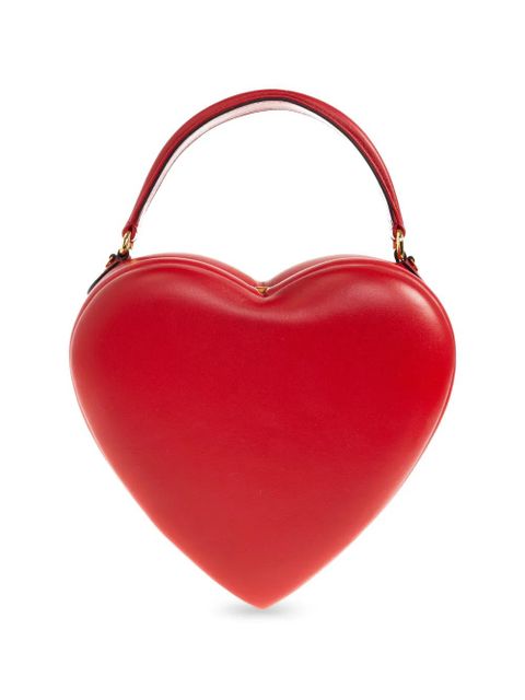 Moschino heart shaped top handle tote bag - Red - zdjęcie produktu nr 1