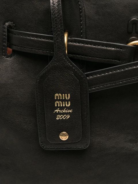 Miu Miu Aventure tote bag - Black
